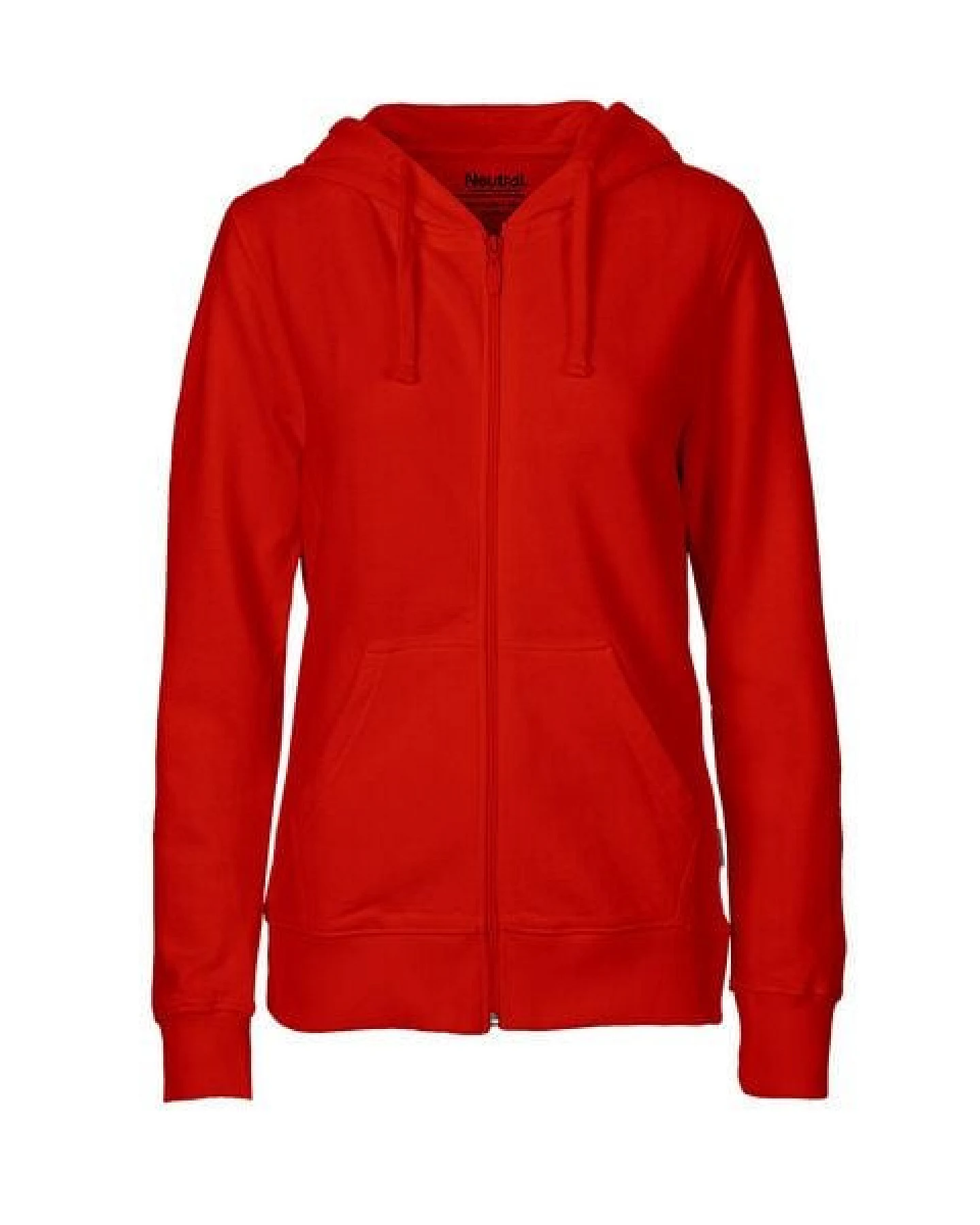 HANDGEDRUCKT "Teeny Weeny Goblin" Frauen Zip-HOODY aus reiner Biobaumwolle (kbA) – Ansicht 2