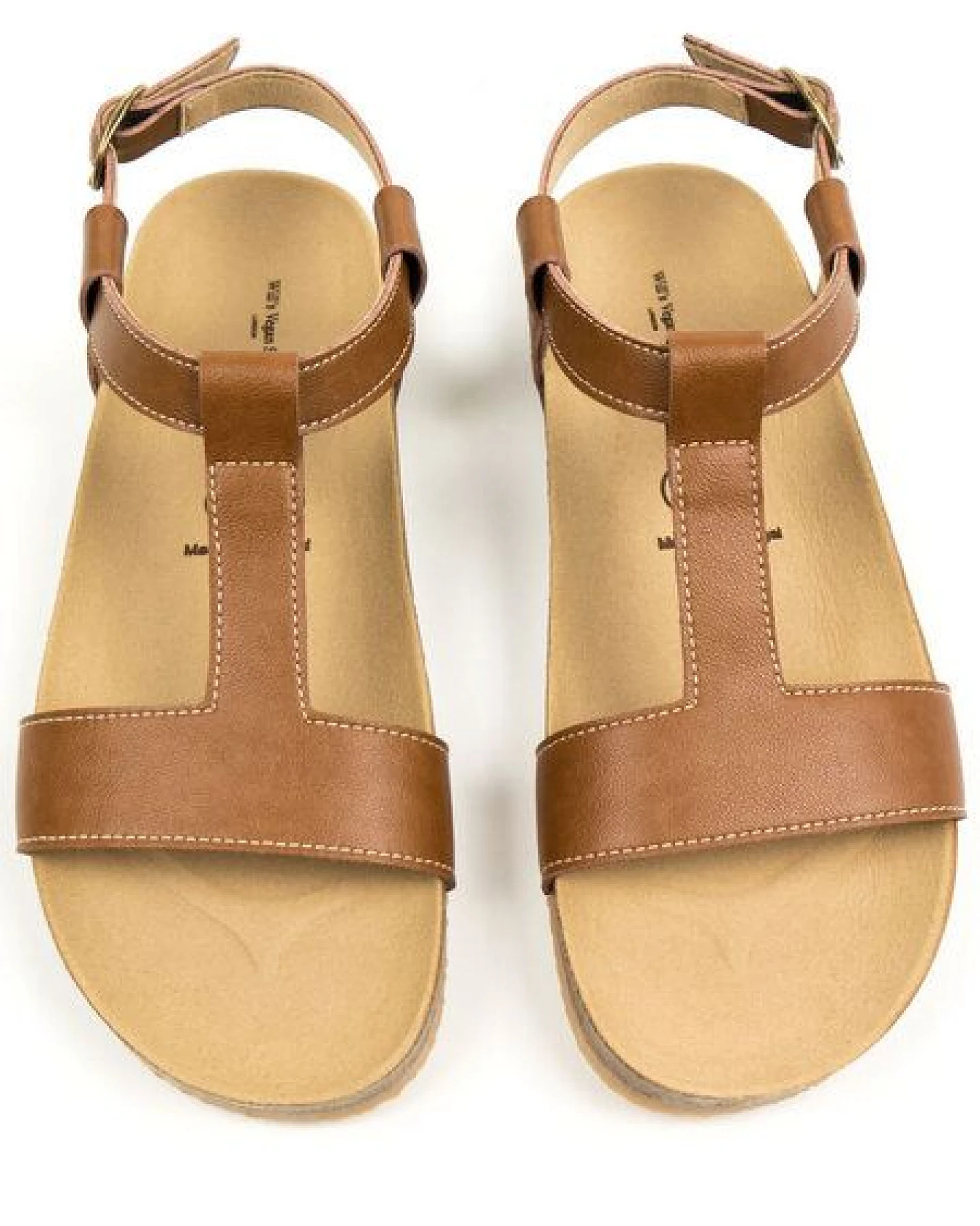Will's Vegan Shop Sandalen mit Fußbett Damen – Ansicht 2
