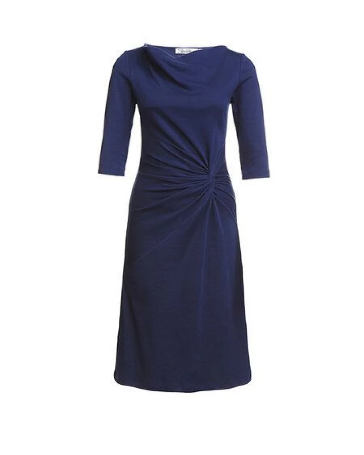 Skrabak Jerseykleid dunkelblau