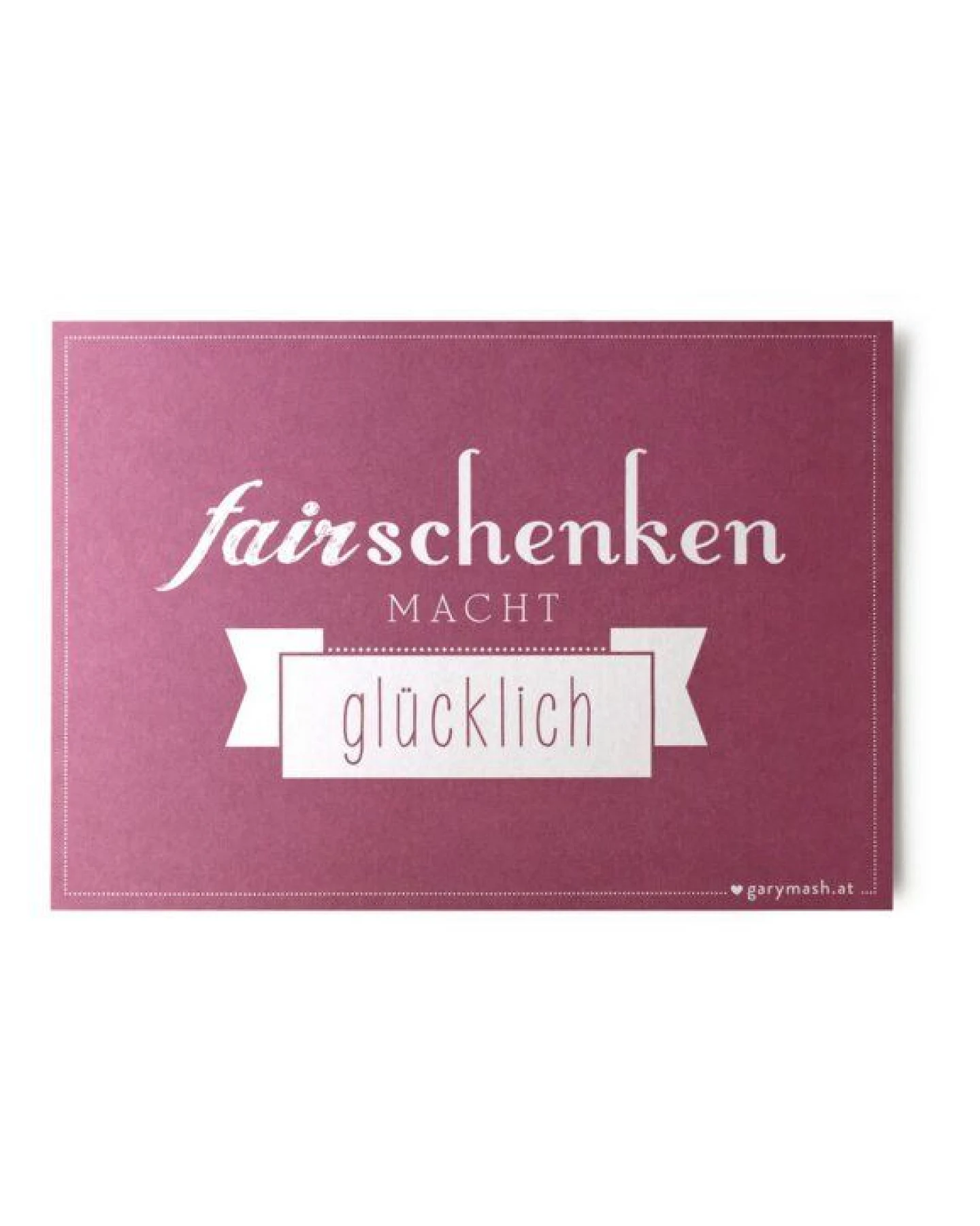 GARY MASH Postkarten "fair" 10er-Set mit Hülle – Ansicht 4