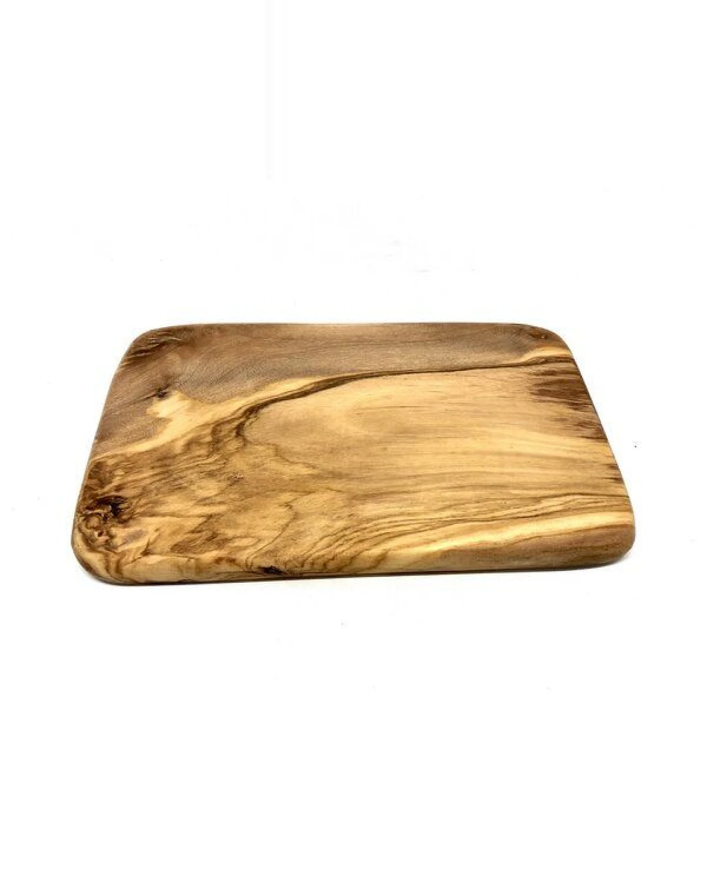 Olivenholz erleben Frühstücksbrett runde Ecken (ca. 22 x 14 cm) aus Olivenholz – Ansicht 3