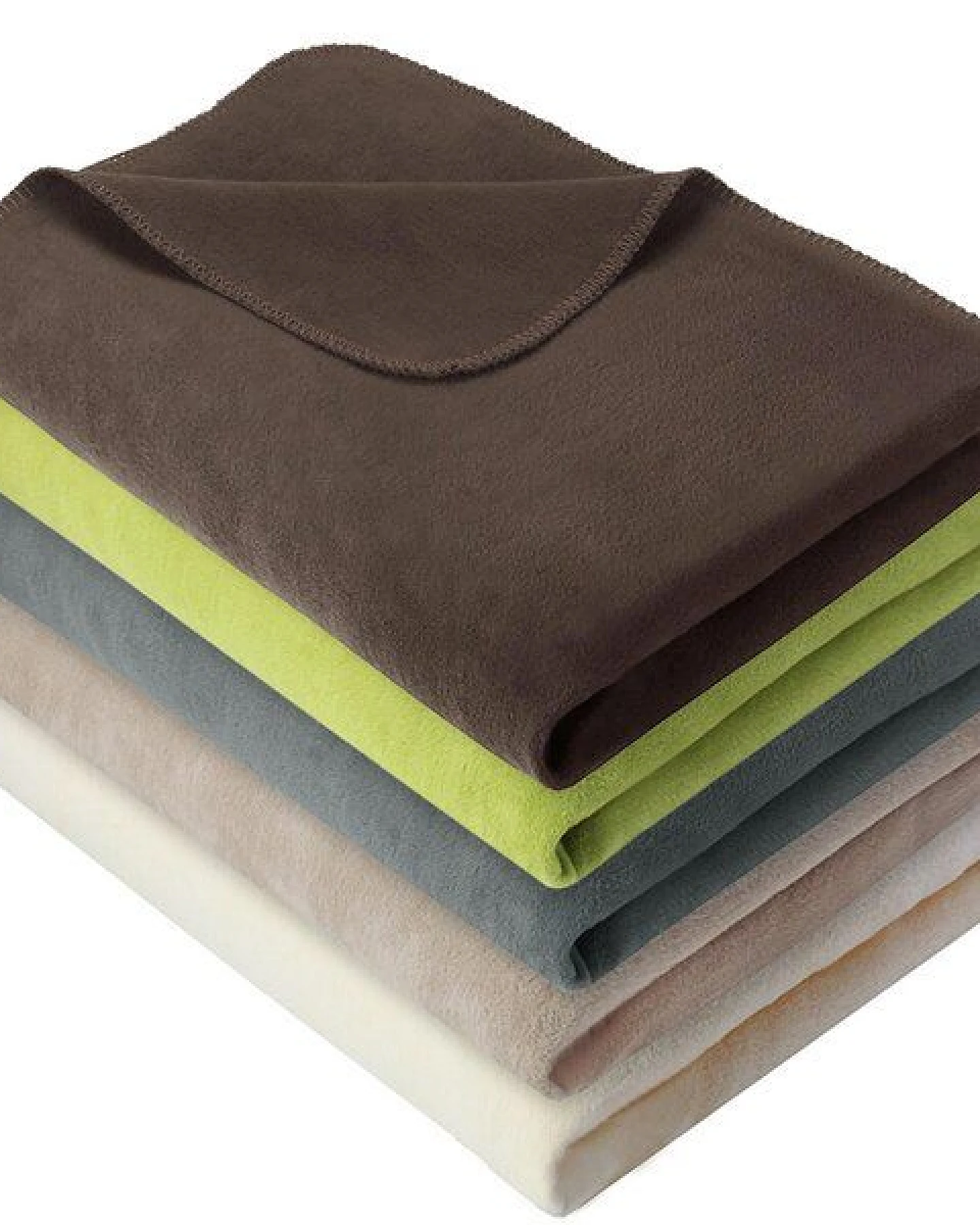 NATUREHOME Wohndecke Kuscheldecke OLE 150x200cm aus 100% Baumwolle (kbA) Versch. Farben – Ansicht 2