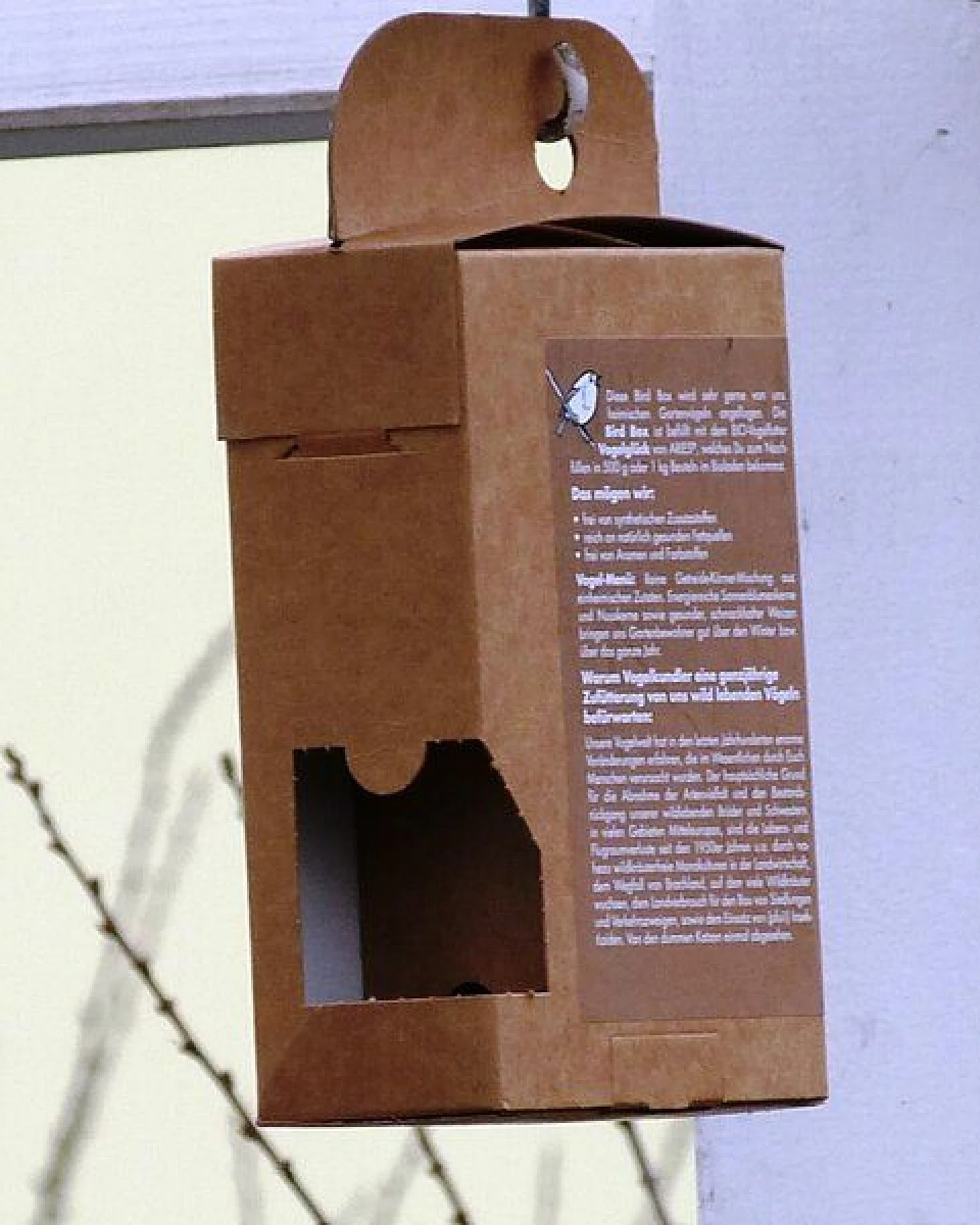 ARIES Futterhaus „Bird Box“ (nachfüllbar) – Ansicht 4