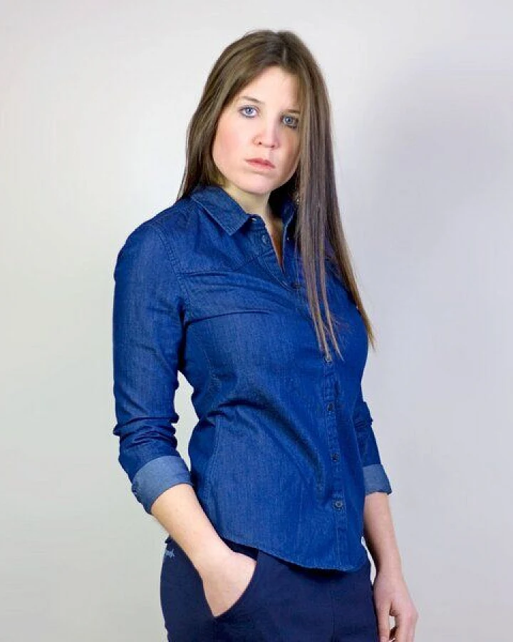 GARY MASH Jeansbluse Denim Lover