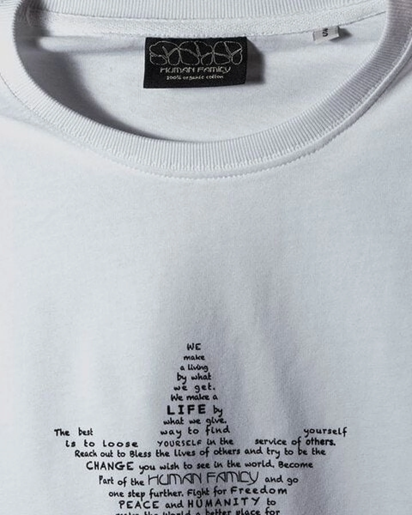Schweres Bio Shirt von Human Family "Join Star" – Ansicht 4