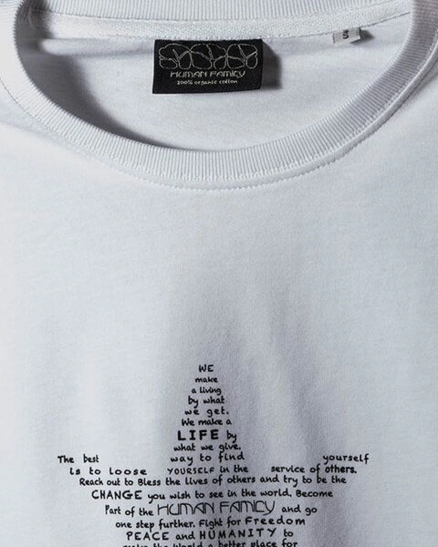 Schweres Bio Shirt von Human Family "Join Star" – Ansicht 4