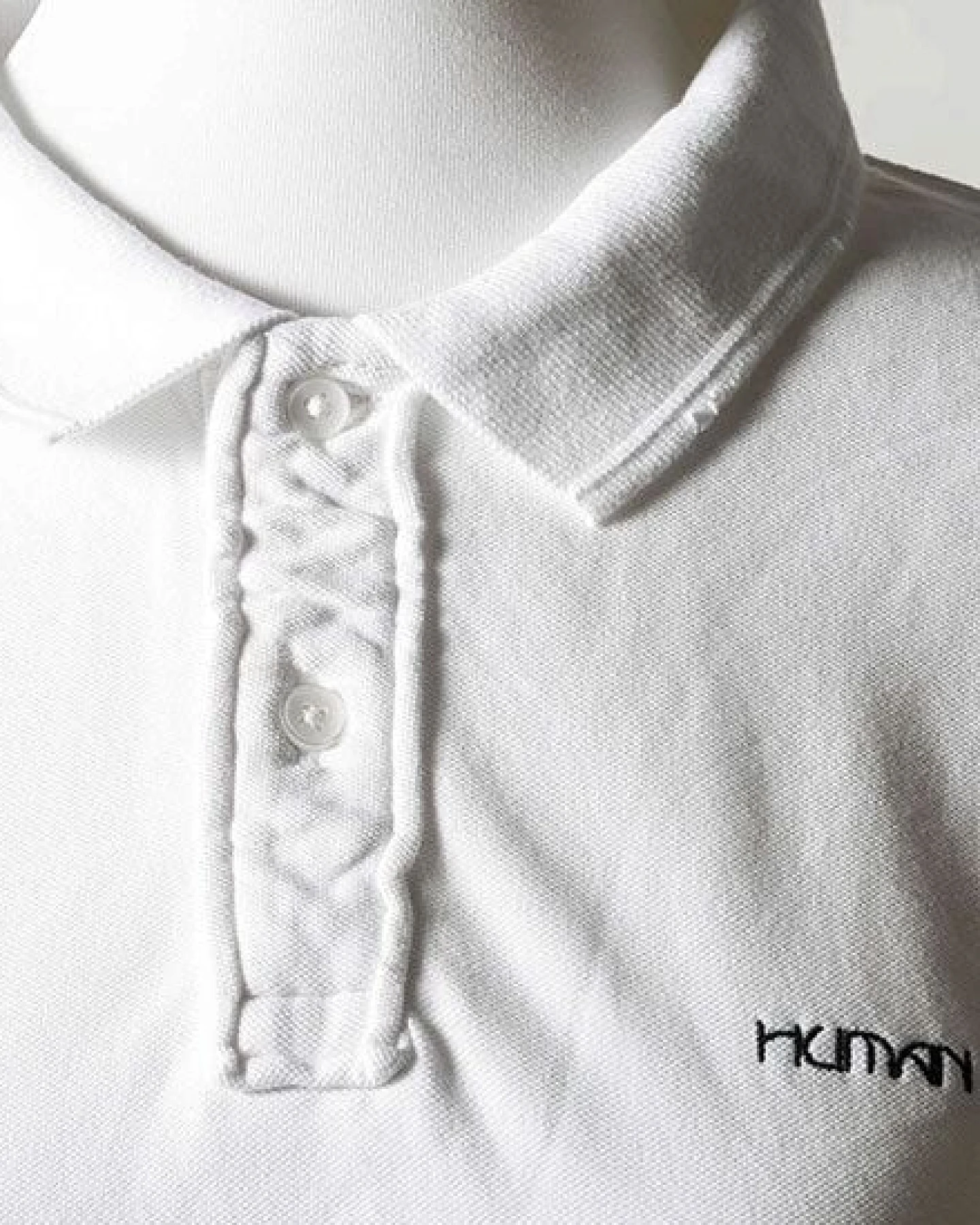 Vintage Poloshirt "Nature Vintage" von Human Family – Ansicht 4