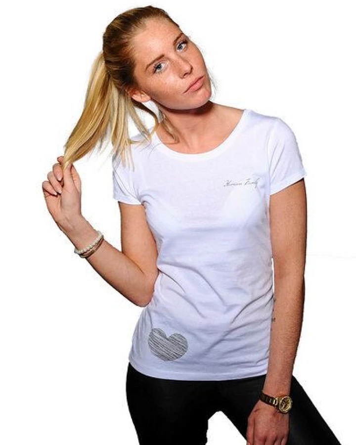 Bio Shirt "Believe Little Heart" von Human Family