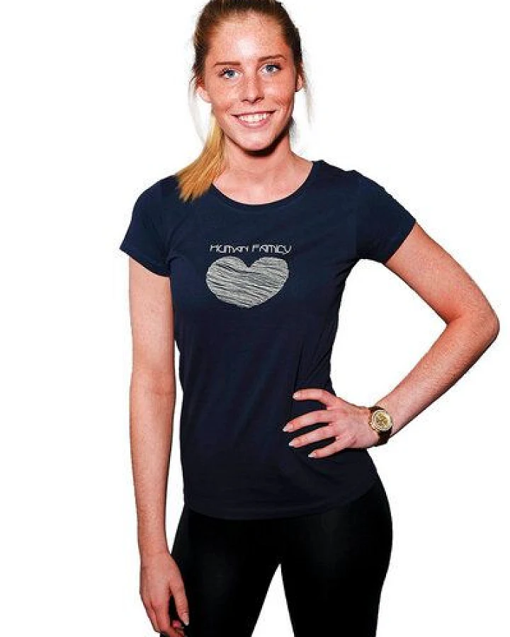 Human Family- Bio Shirt "Believe Big Heart"