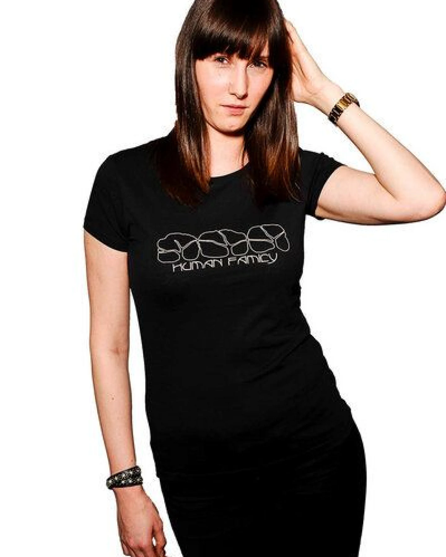 Human Family - Bio Shirt "Believe Logo" aus Bio-Baumwolle – Ansicht 3