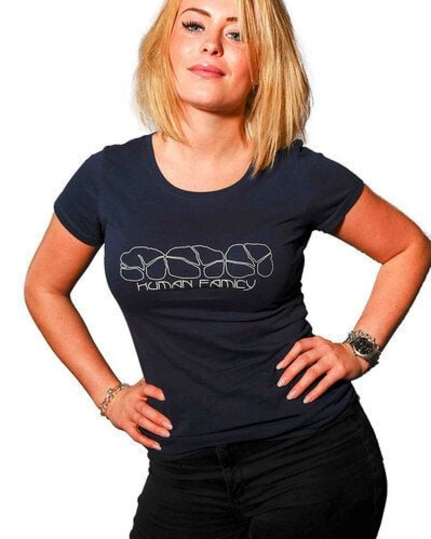 Human Family - Bio Shirt "Believe Logo" – Ansicht 3