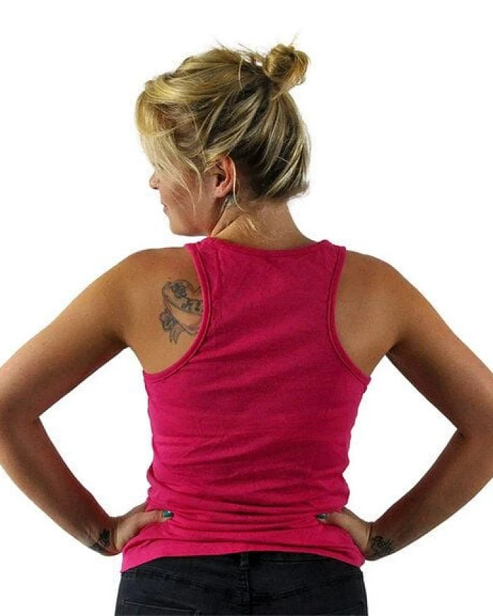 Körperbetontes Tanktop von Human Family "Attention Basic"