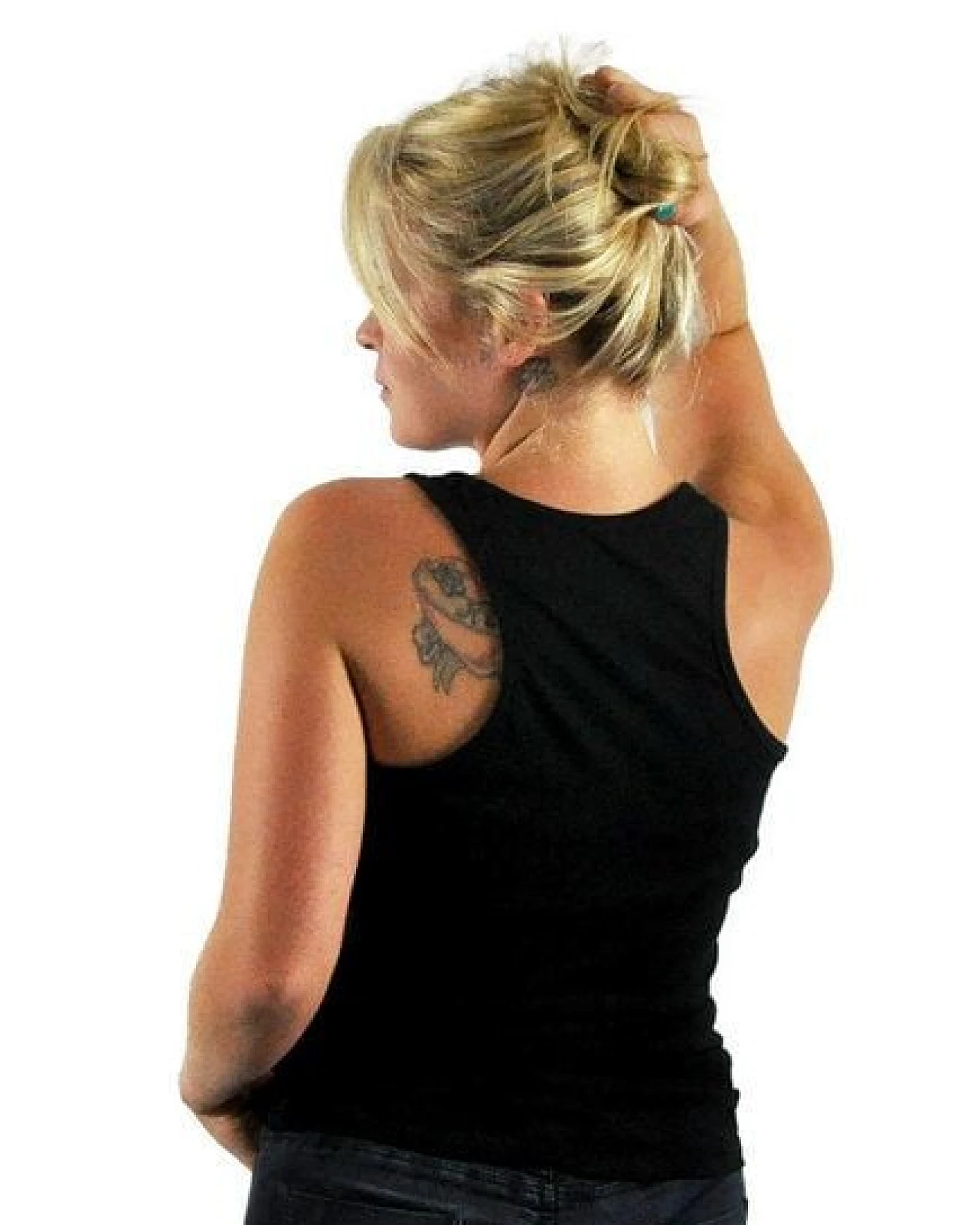 Körperbetontes Tanktop von Human Family "Attention Basic" – Ansicht 4