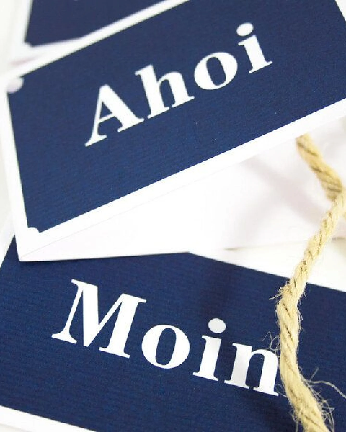 Bow & Hummingbird Geschenkanhänger Ahoi – Ansicht 2