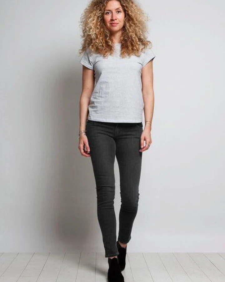 MUD Jeans Jeans Skinny Fit - Lilly - Stone Black