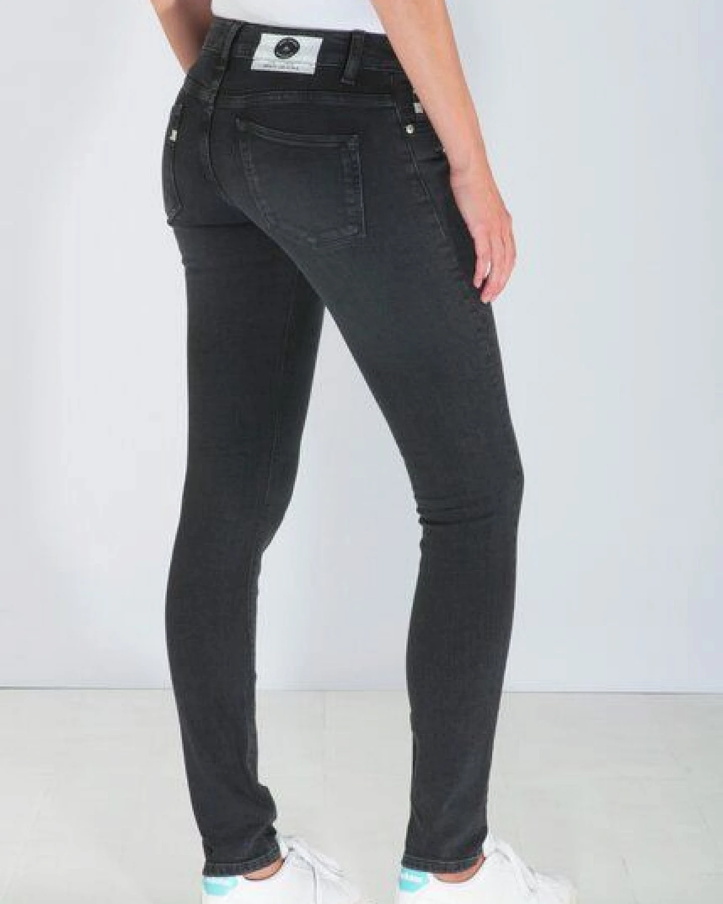 MUD Jeans Jeans Skinny Fit - Lilly - Stone Black – Ansicht 3