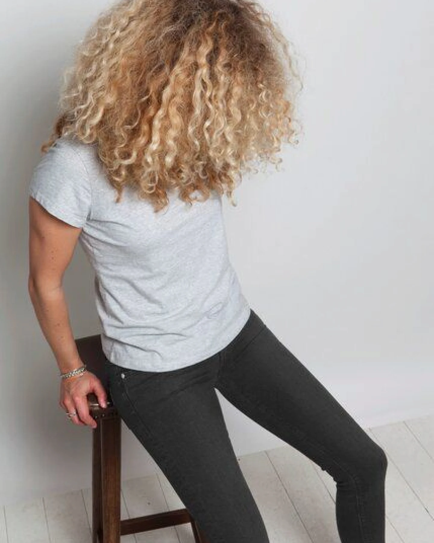 MUD Jeans Jeans Skinny Fit - Lilly - Stone Black – Ansicht 4
