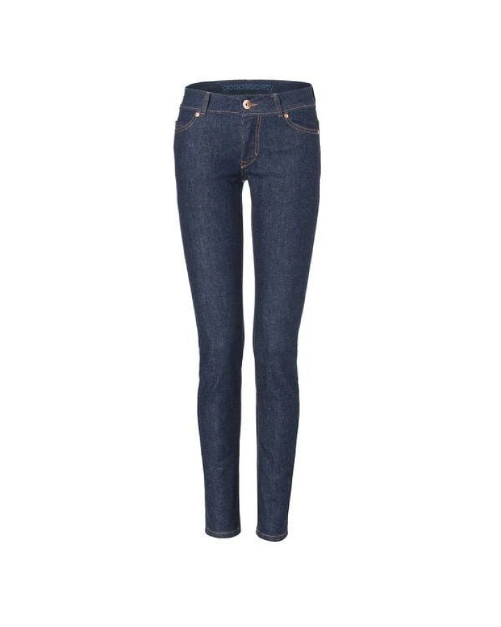 goodsociety Womens Slim Jeans Raw One Wash