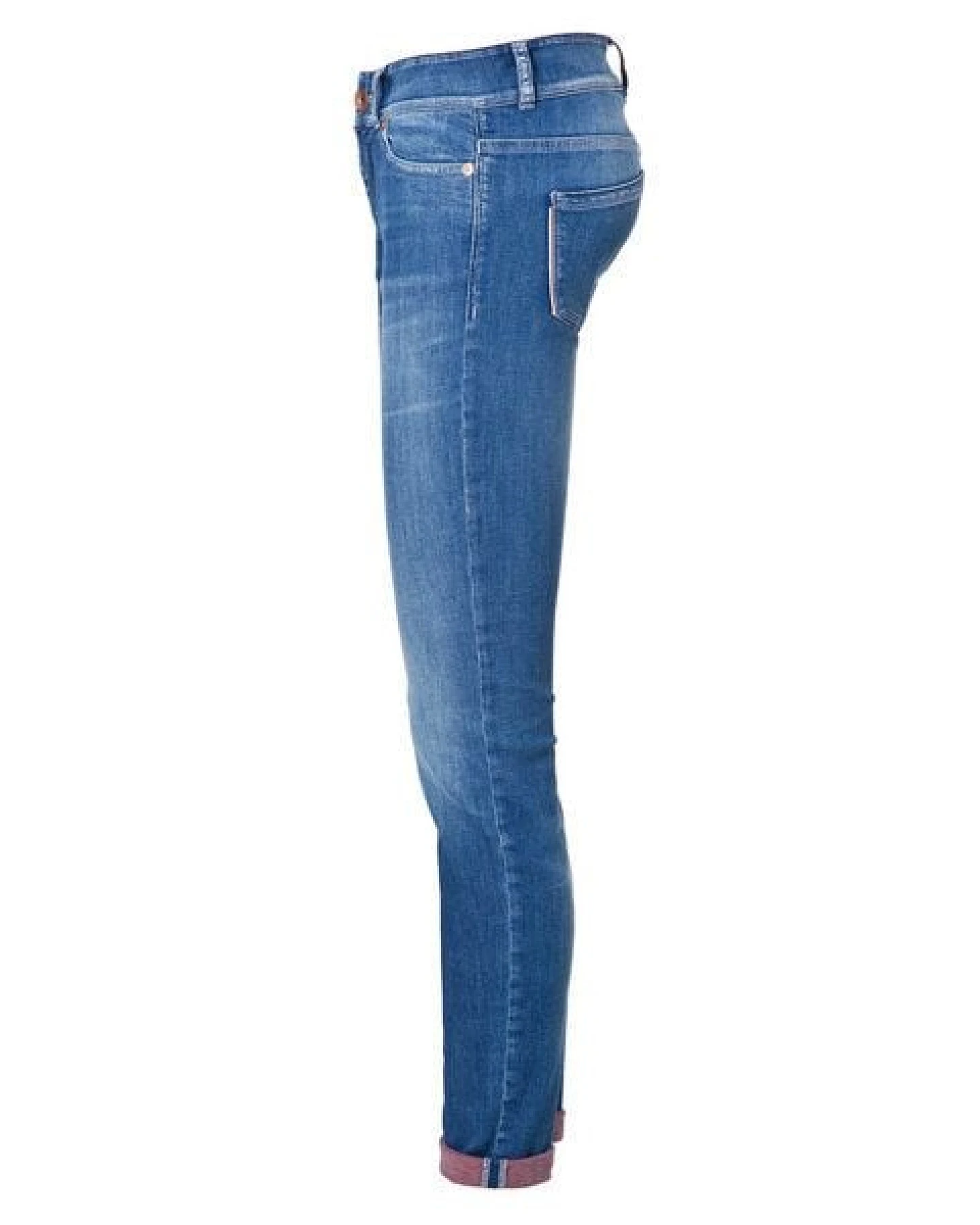 goodsociety Womens Slim Jeans Harrow Red Back – Ansicht 2