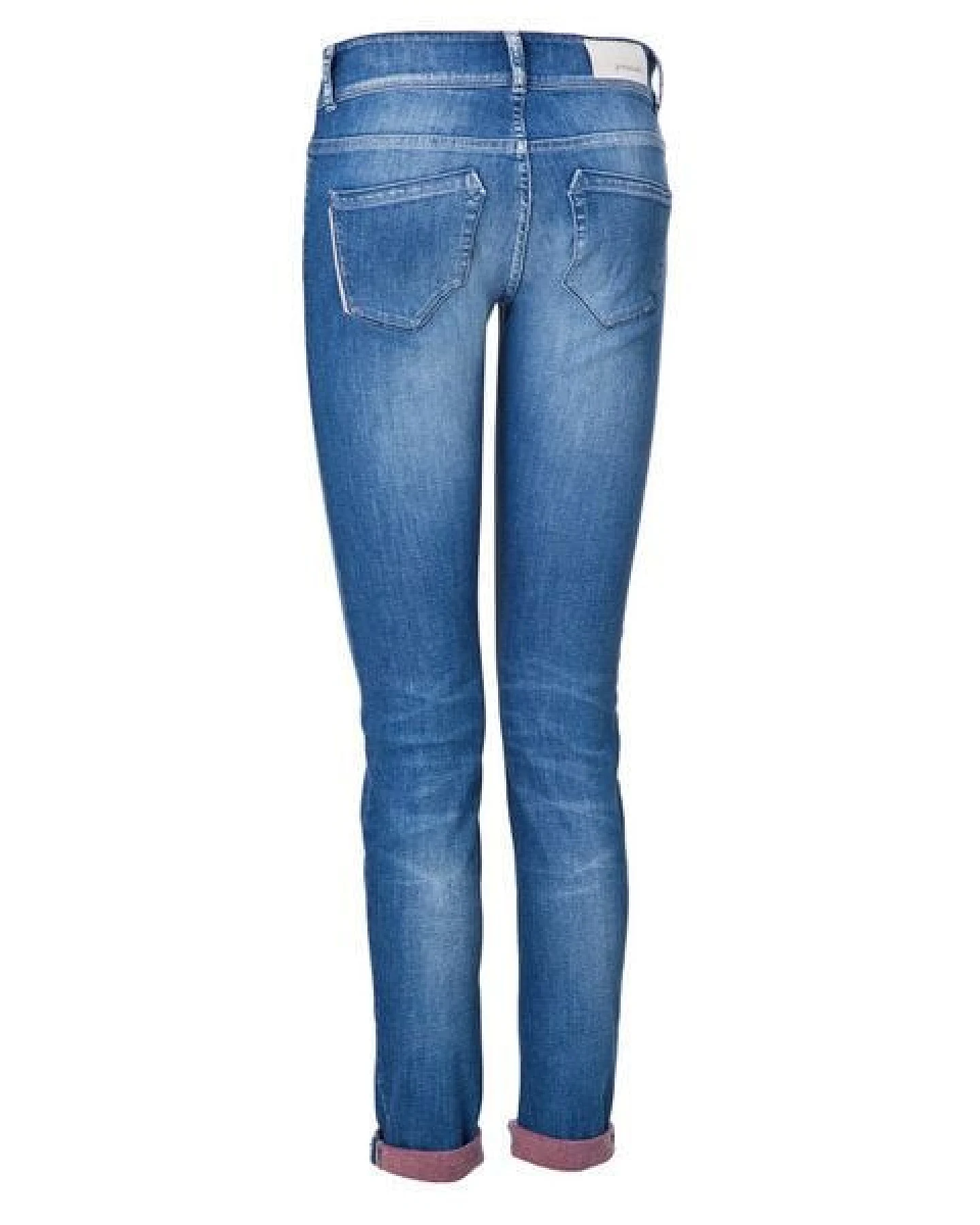 goodsociety Womens Slim Jeans Harrow Red Back – Ansicht 3