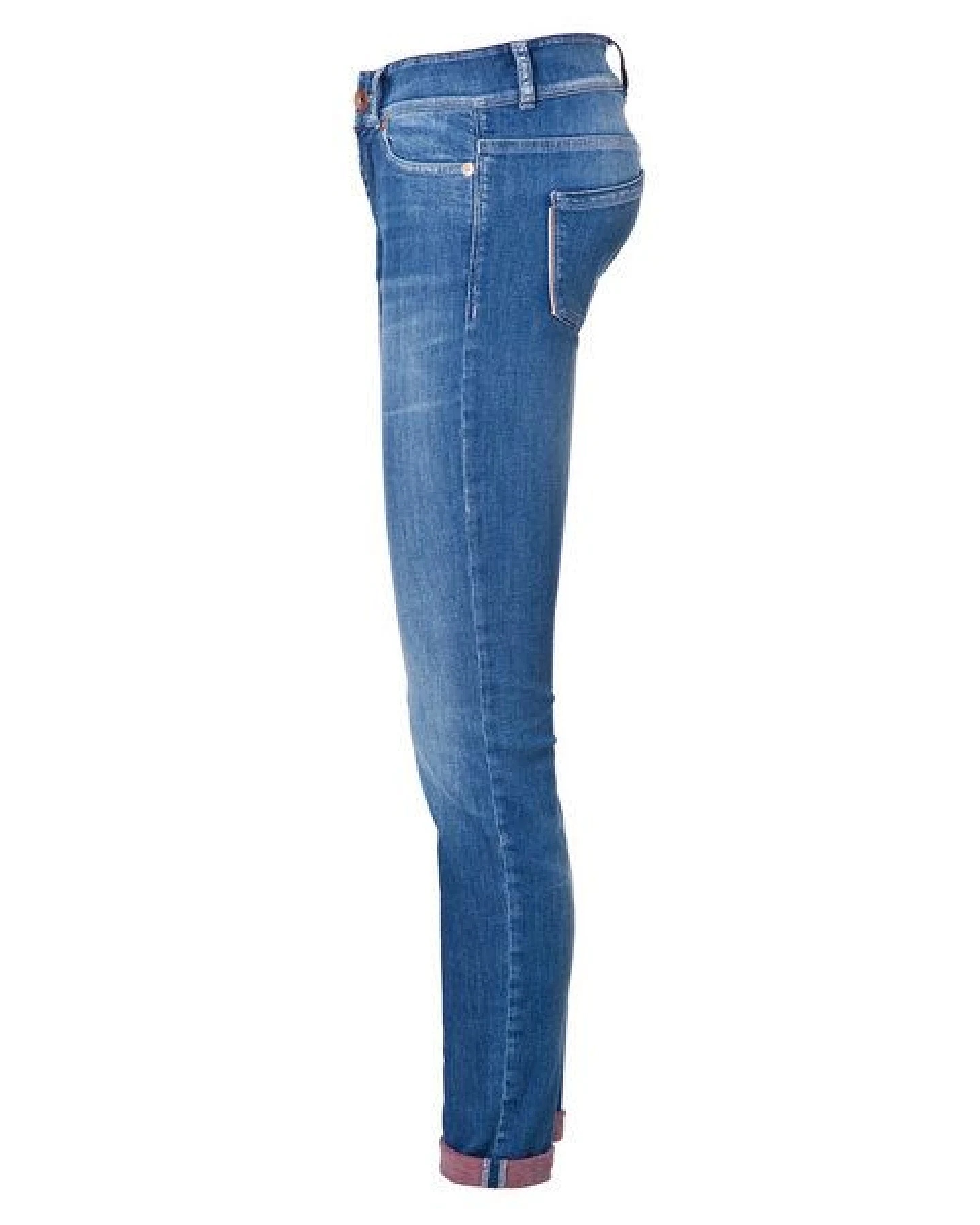goodsociety Womens Slim Jeans Harrow Red Back – Ansicht 2