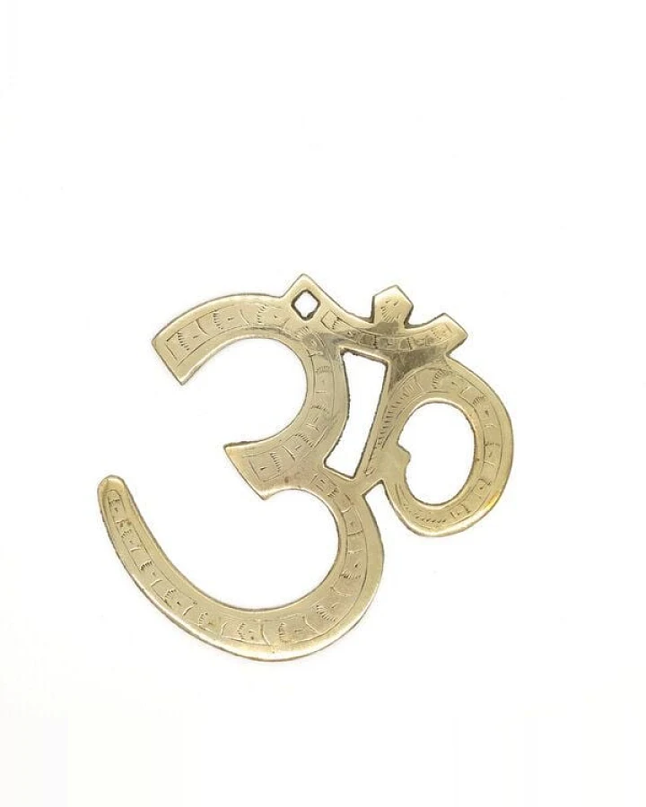 Just Be Om Symbol graviert