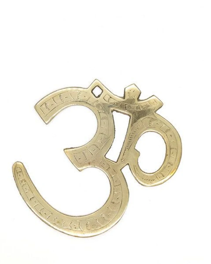 Just Be Om Symbol graviert
