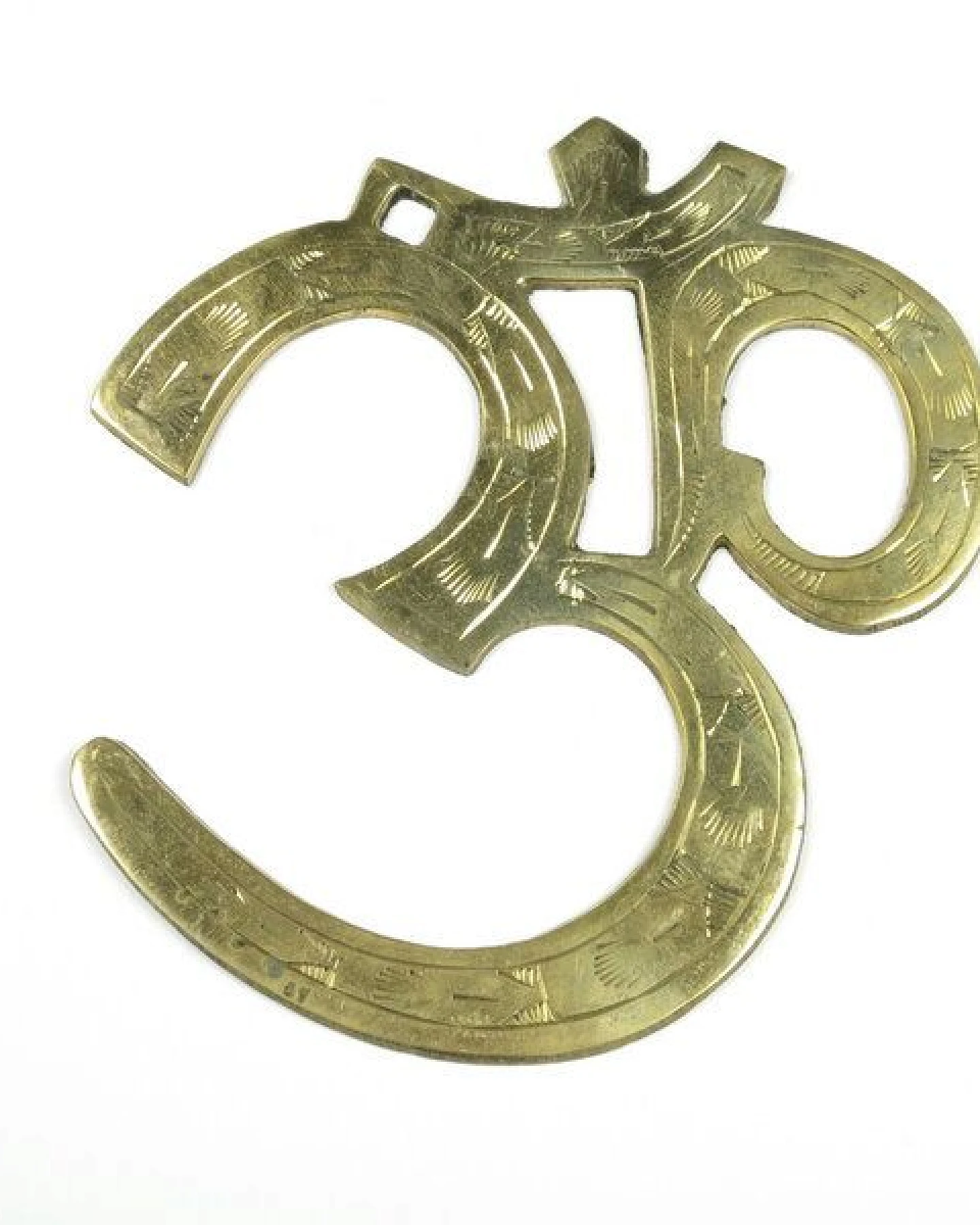 Just Be Om Symbol graviert – Ansicht 2