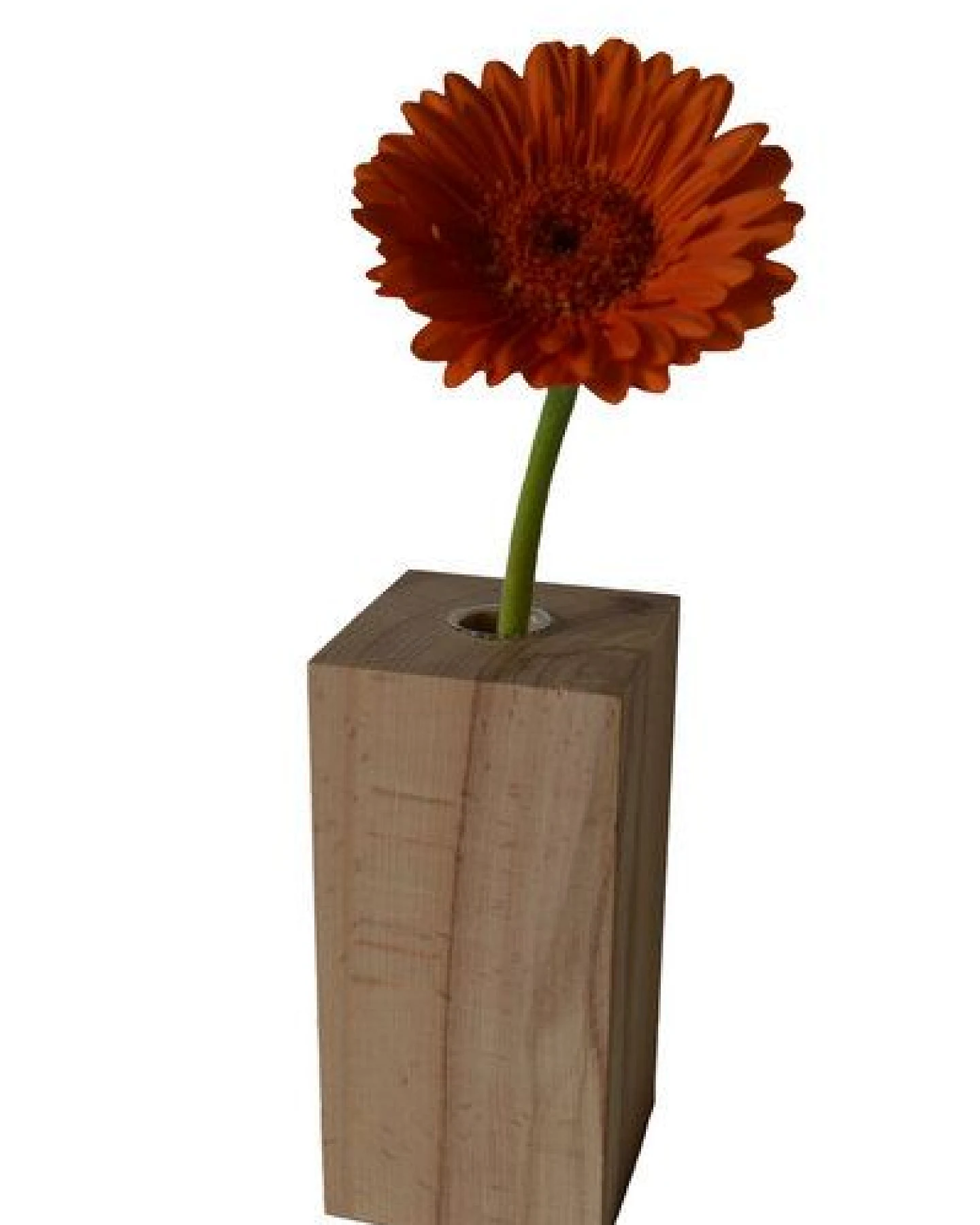 Die Schreiner Christoph Siegel Stylische, Deko-Holzvase "Woody-Q1" - NEU – Ansicht 3