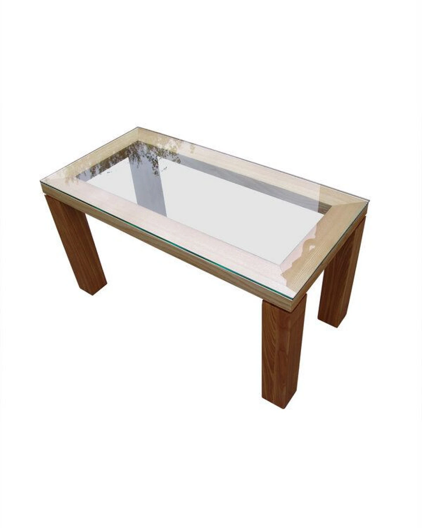 Die Schreiner Christoph Siegel Design-Tisch mit Glasplatte – Ansicht 2