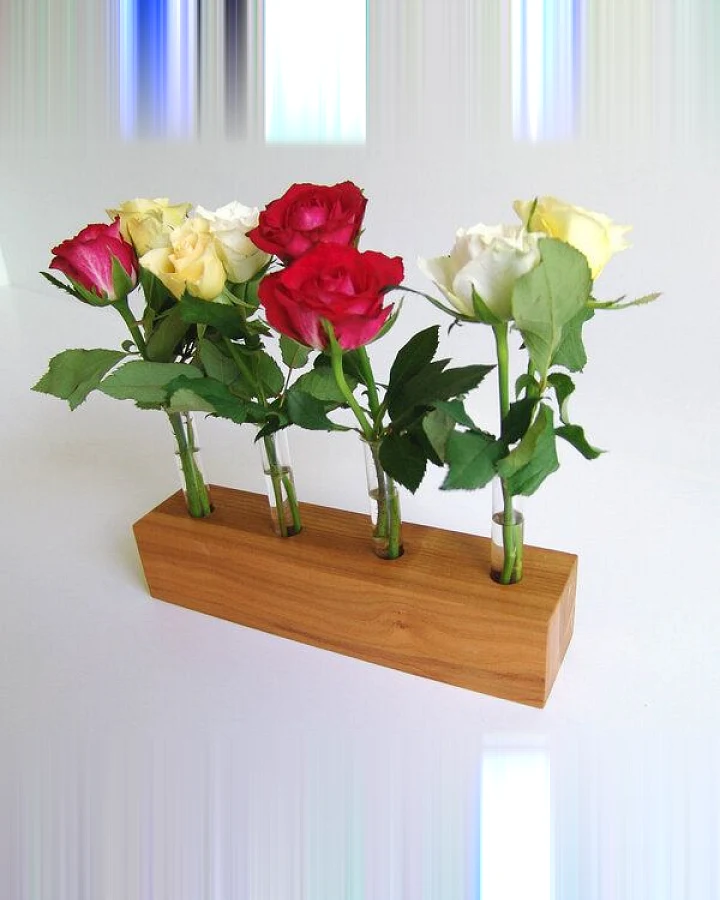 Die Schreiner Christoph Siegel Blumenvase aus Holz