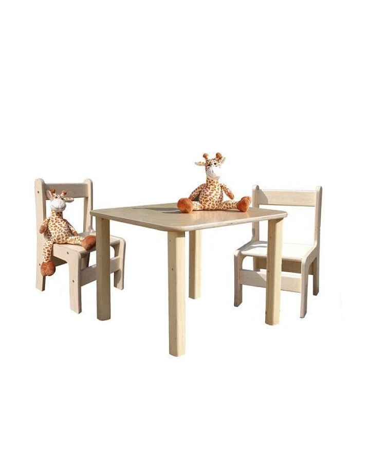Die Schreiner Christoph Siegel Kindersitzgruppe - Tisch und 2 Stühle