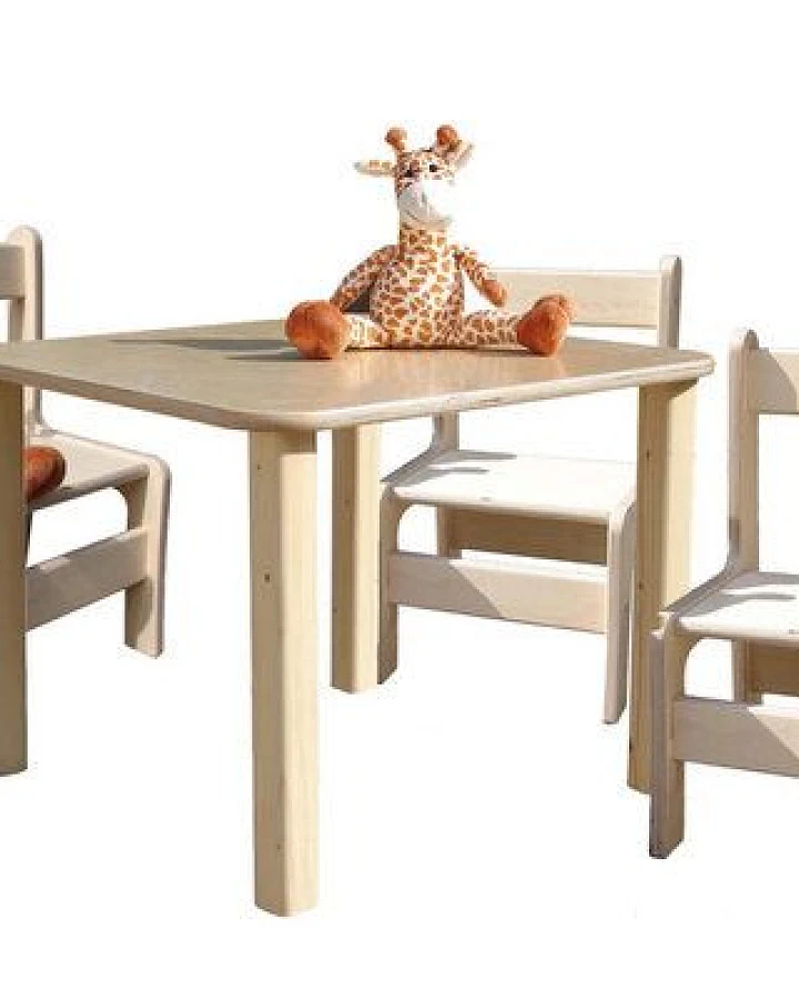 Die Schreiner Christoph Siegel Kindersitzgruppe - Tisch und 3 Stühle