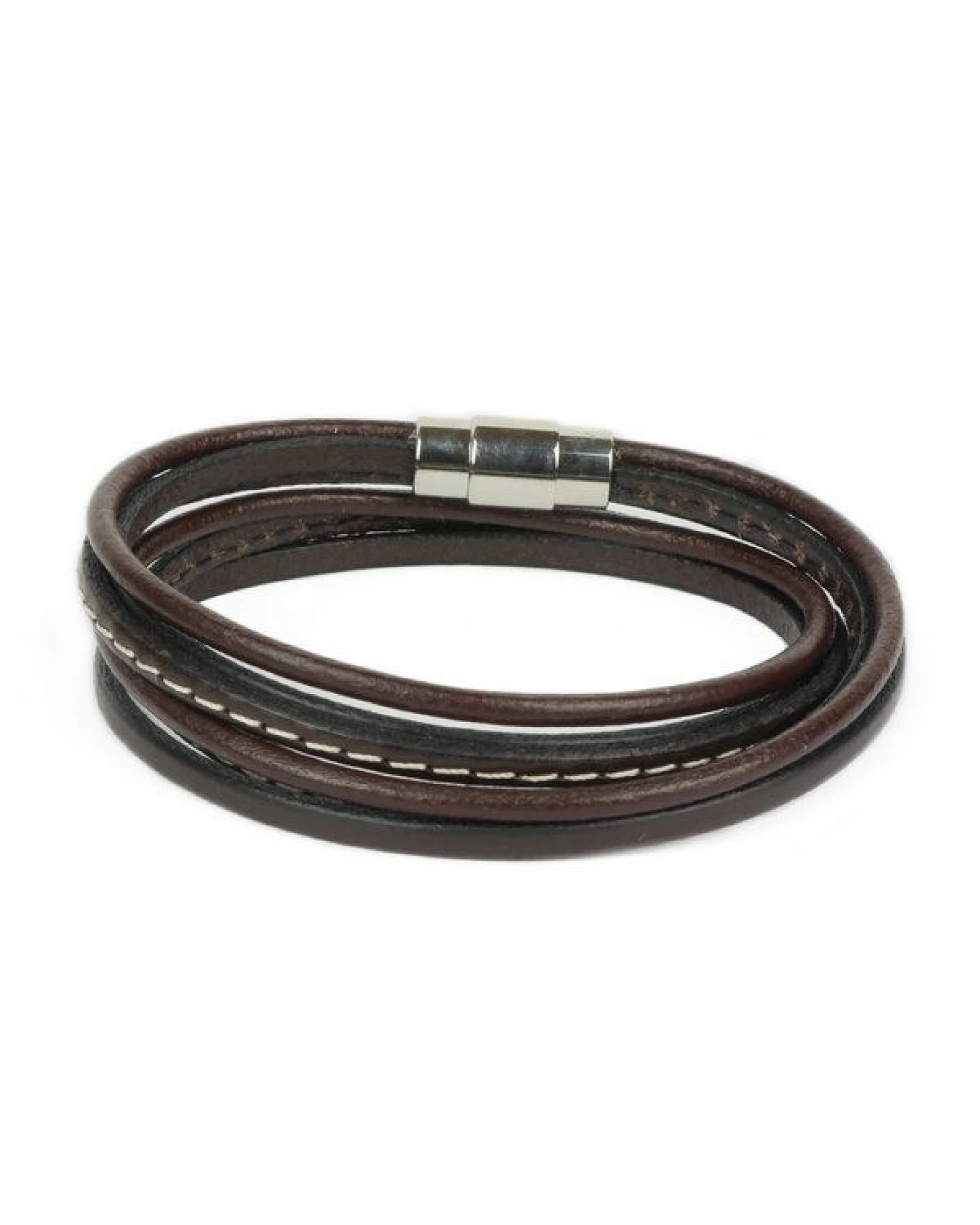 Simaru Lederarmband für Herren & Damen - braun - Pflanzliche Gerbung – Ansicht 2