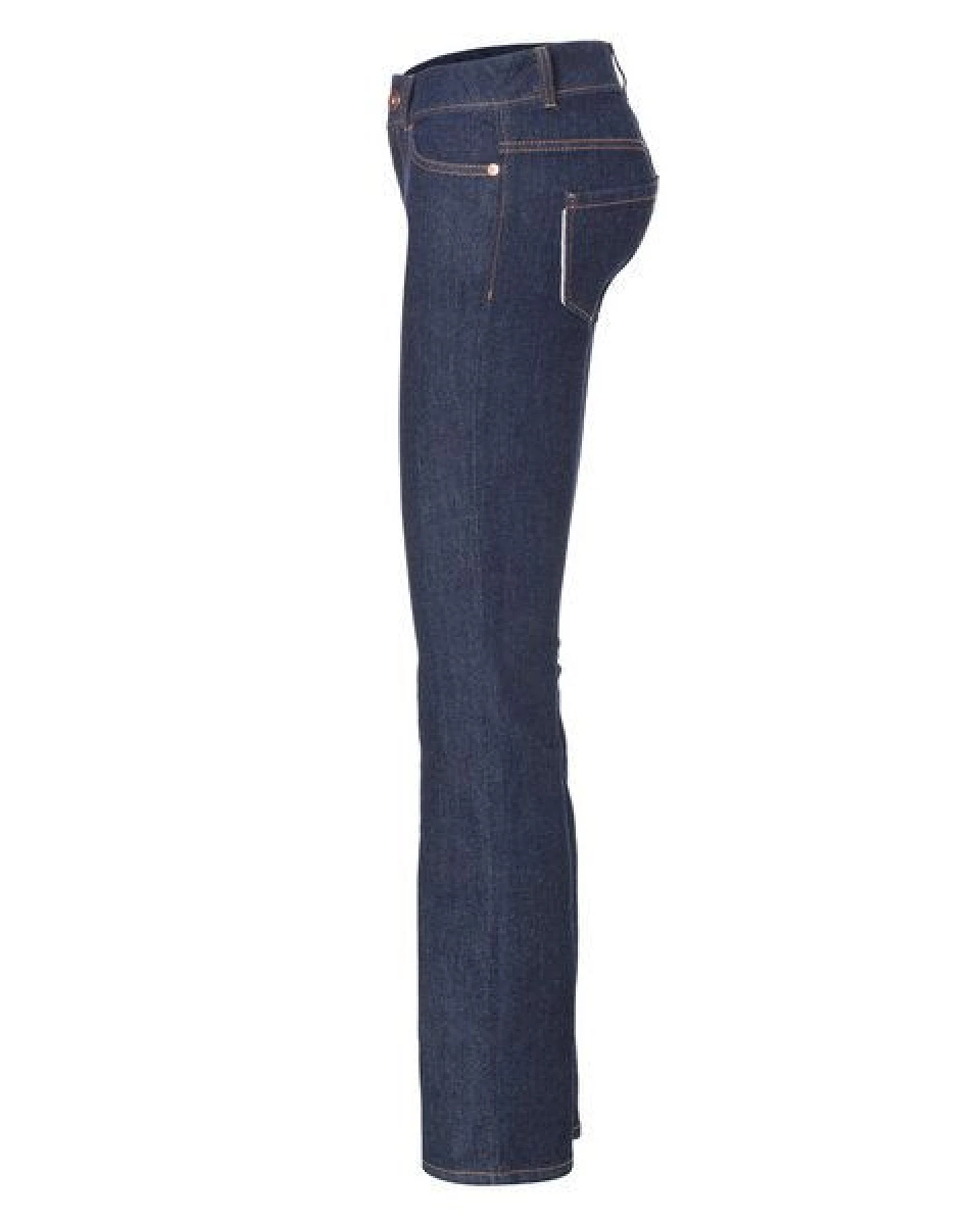 goodsociety Womens Bootcut Jeans Raw One Wash – Ansicht 2