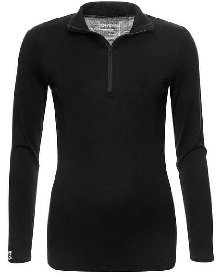 Kaipara - Merino Sportswear Merino Zip-Neck Slimfit 200 Damen