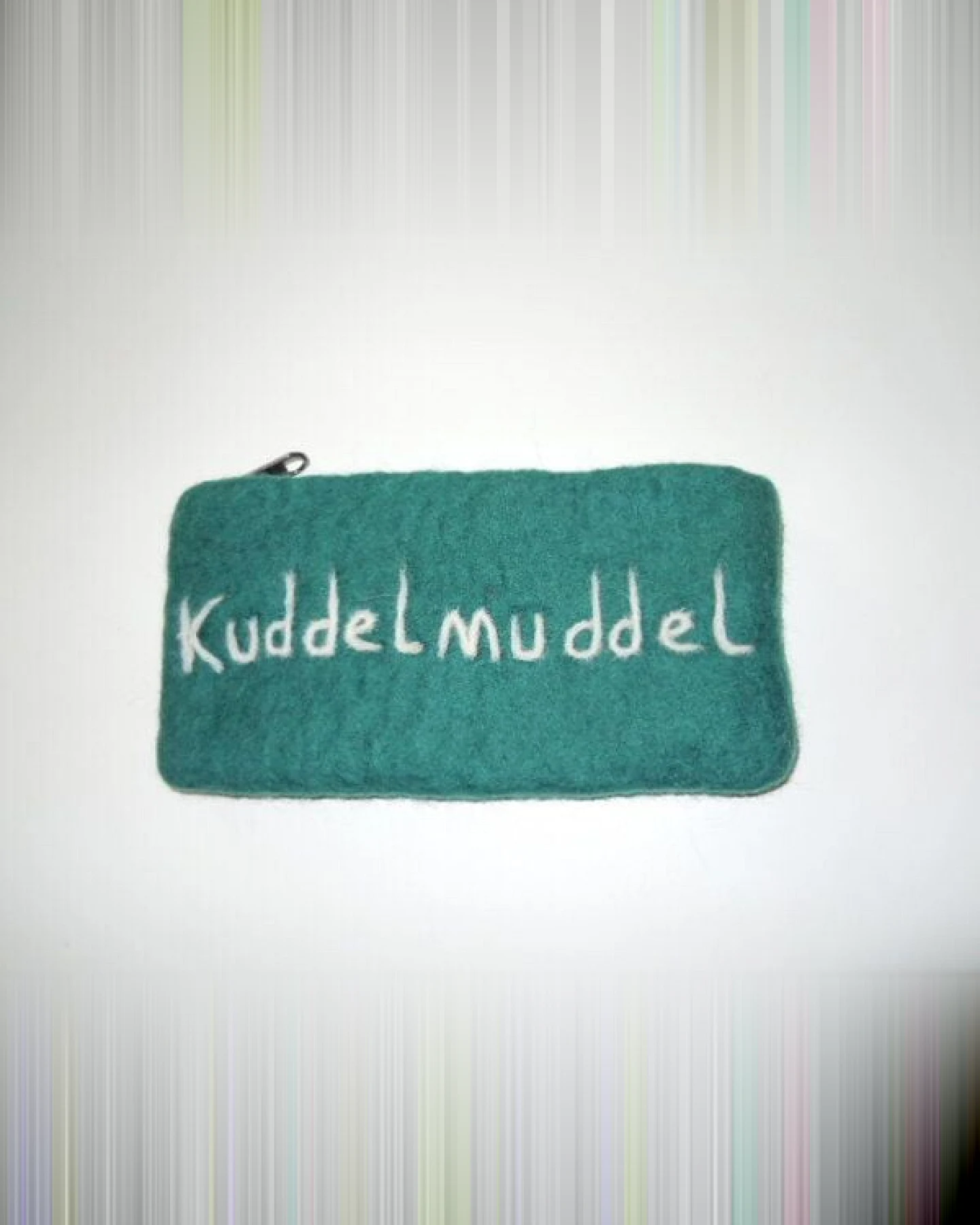 short'n'pietz handgefilzte Federtasche oder Kosmetiktäschchen mit Reißverschluß – Ansicht 2