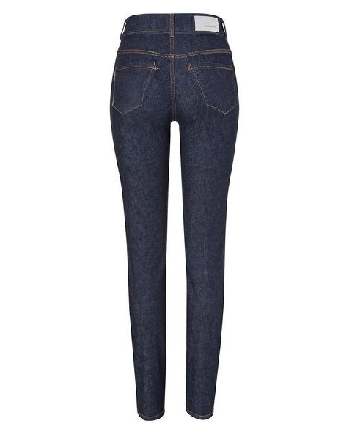 goodsociety Womens High Rise Slim Jeans Raw One Wash – Ansicht 2