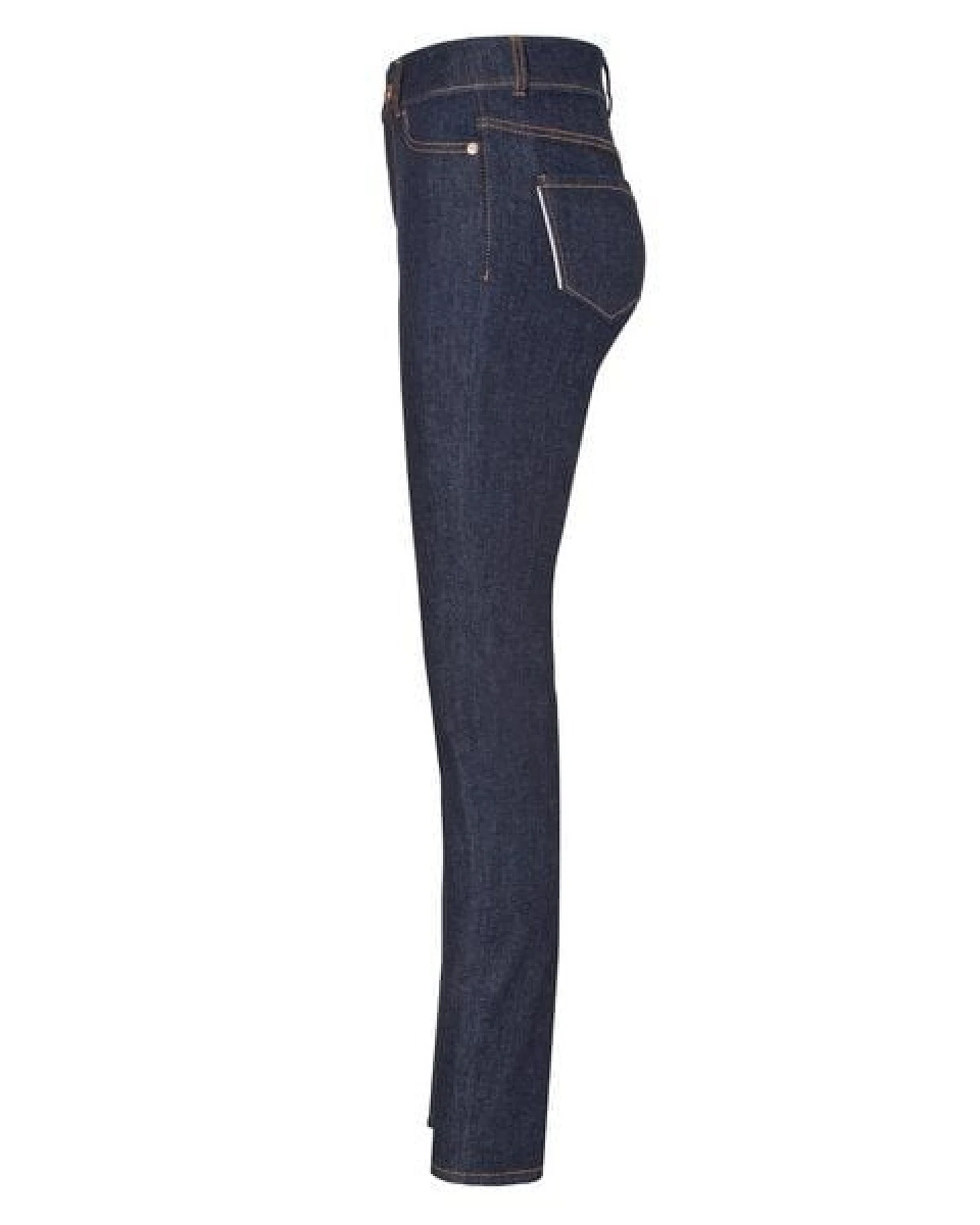 goodsociety Womens High Rise Slim Jeans Raw One Wash – Ansicht 3