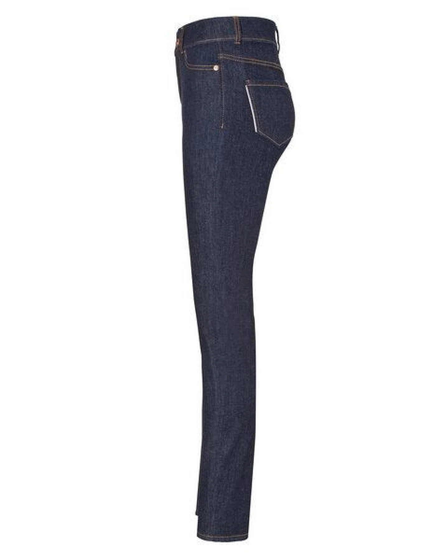 goodsociety Womens High Rise Slim Jeans Raw One Wash – Ansicht 3