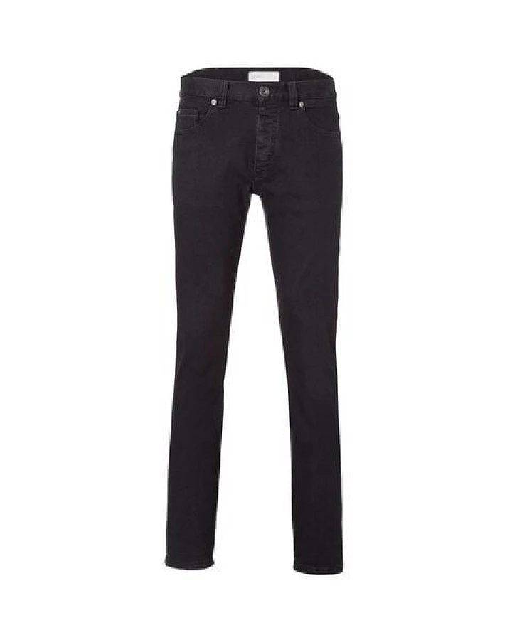 goodsociety Mens Slim Straight Jeans Black One Wash