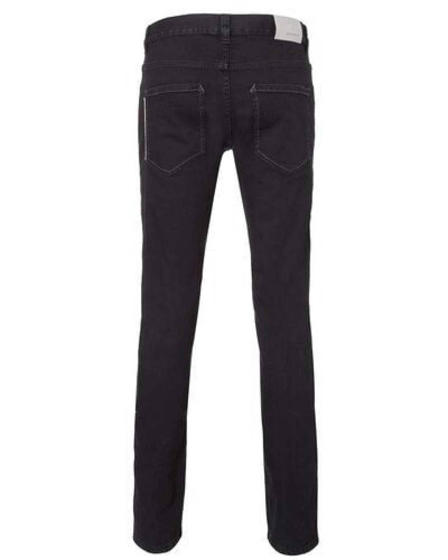 goodsociety Mens Slim Straight Jeans Black One Wash – Ansicht 3