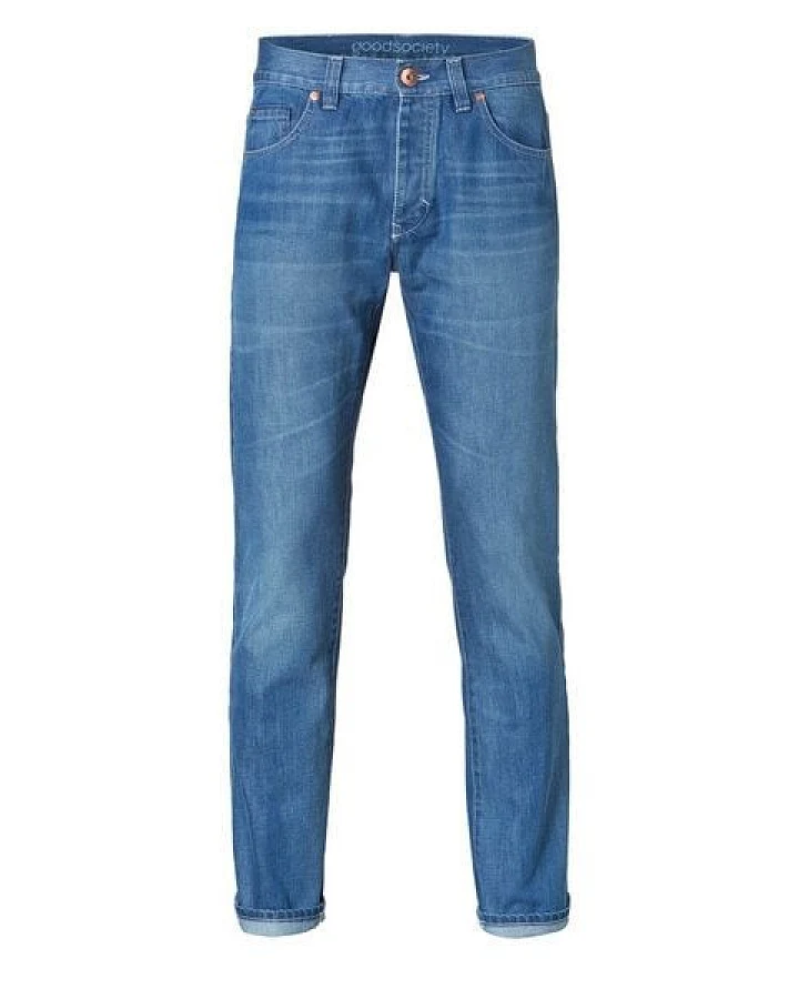 goodsociety Mens Slim Straight Jeans Harrow