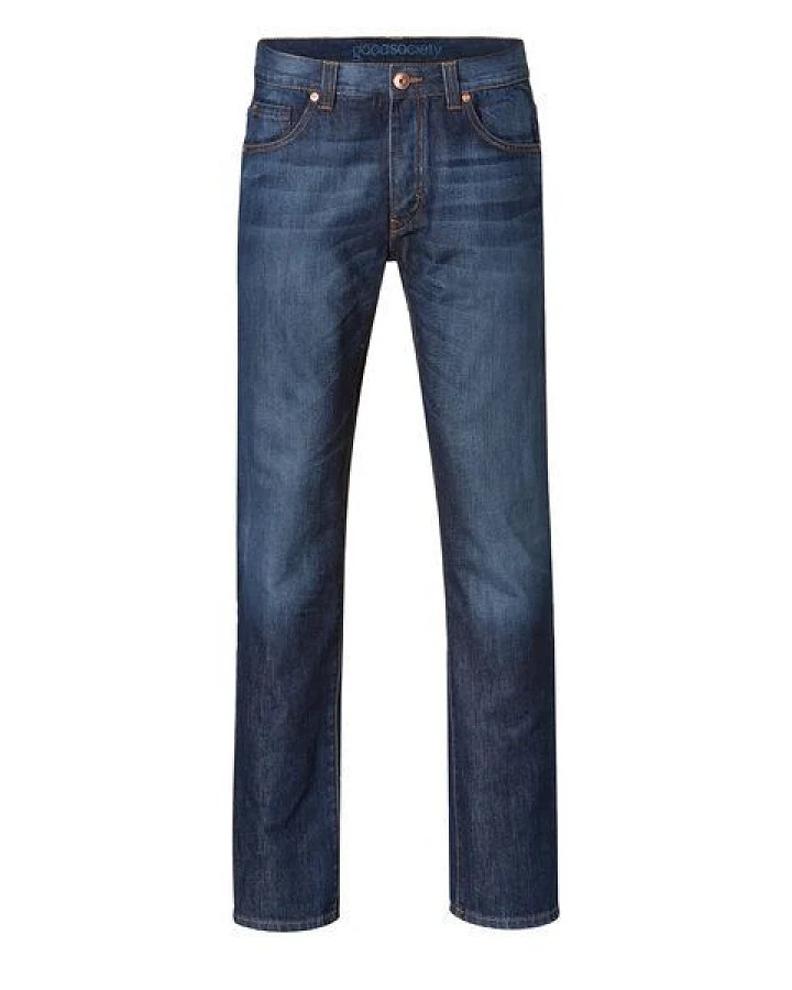 goodsociety Mens Straight Jeans Kyanos
