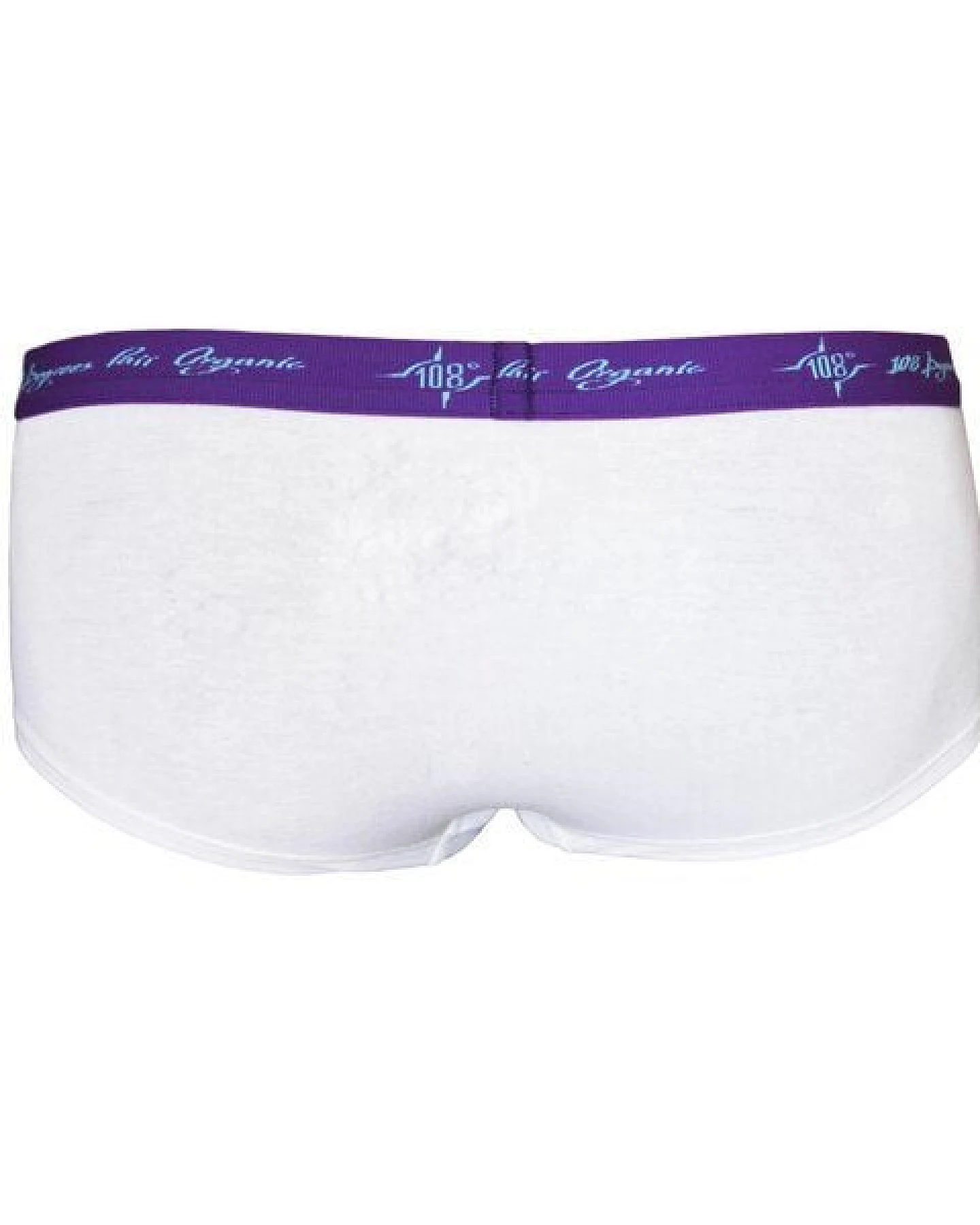 108 Degrees 4er Pack Damen Hot Pants white GOTS – Ansicht 2