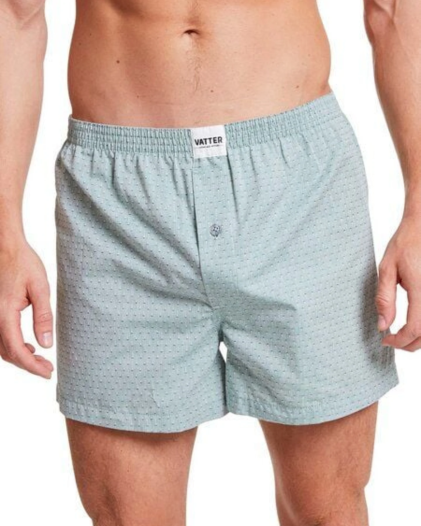VATTER Boxer Short "Loose Larry" Green Dobby – Ansicht 2
