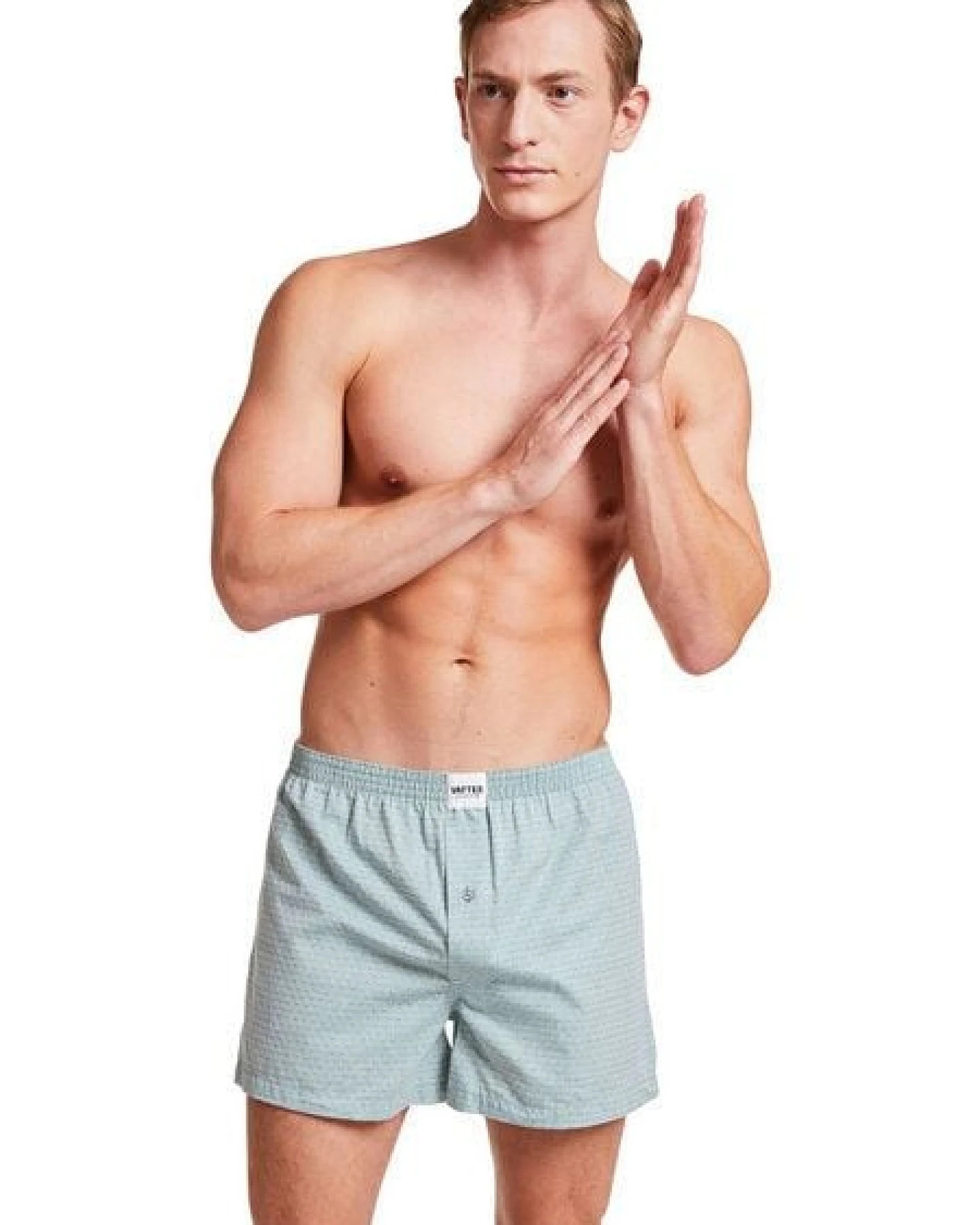 VATTER Boxer Short "Loose Larry" Green Dobby – Ansicht 3