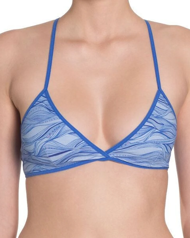 VATTER Triangle Bra "Fine Frieda" Blue Waves