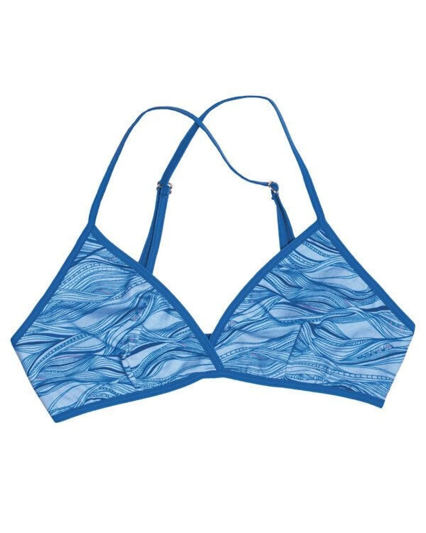 VATTER Triangle Bra "Fine Frieda" Blue Waves – Ansicht 3