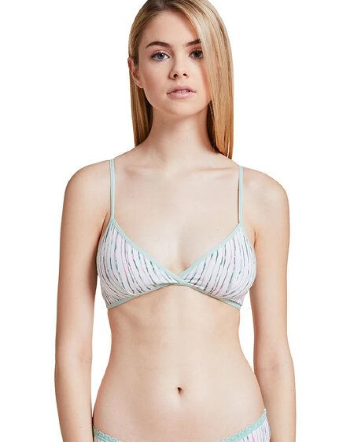 VATTER Triangle Bra "Fine Frieda" Mint Stripes